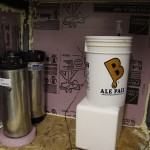 Kegged beers set to condition for a few weeks