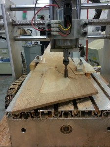 Routing a pocket
