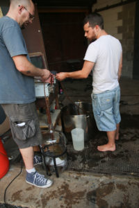 Pumping wort to carboy